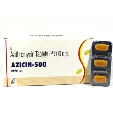 Azicin 500mg Tablet product image