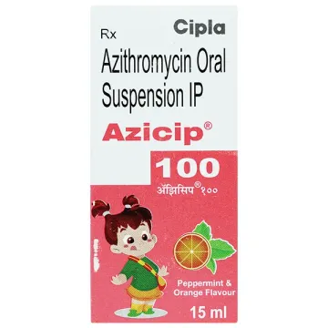 Azicip 100mg Oral Suspension product image