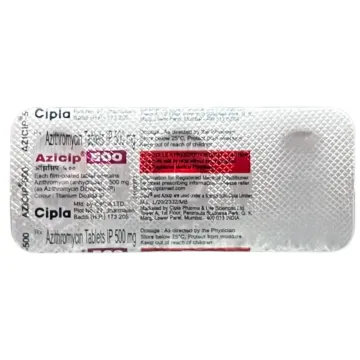 Azicip 500 Tablet product image