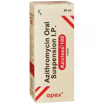 Aziclass 100mg Syrup 30ml product image