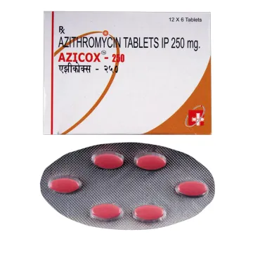 Azicox 250mg Tablet product image