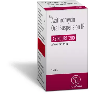Azicure 200mg/5ml Syrup 15ml product image