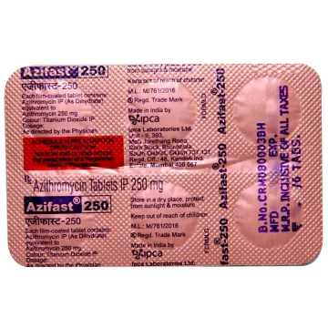 Azifast 250 Tablet product image