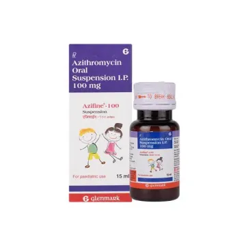 Azifine 100mg/5ml Suspension 15ml product image