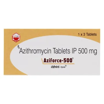 Aziforce 500mg Tablet product image
