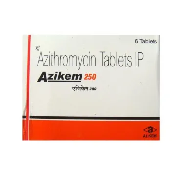 Azikem 250mg Tablet product image