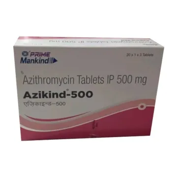 Azikind 500 Tablet product image