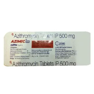 Azimic 500 Tablet product image
