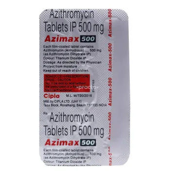 Azimix 500mg Tablet product image