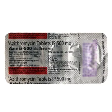 Azinix 500mg Tablet product image