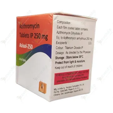 Azisol 250mg Tablet product image