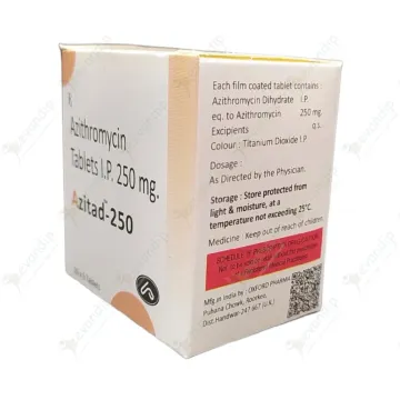 Azitad 250mg Tablet product image