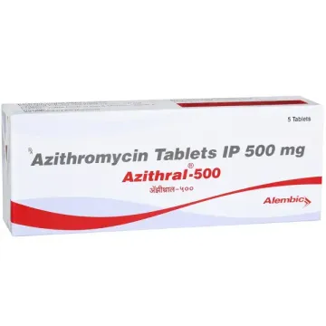 Azithral 500mg Tablet product image