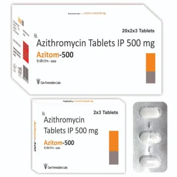 Azitom 500mg Tablet product image