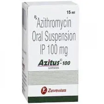 Azitus 100mg/5ml Suspension 15ml product image