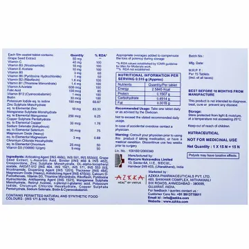 Azkavit Tablet product image