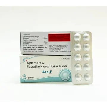 Azo-f 0.25mg/20mg Tablet product image