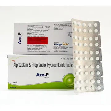 Azo-p 0.25mg/20mg Tablet product image