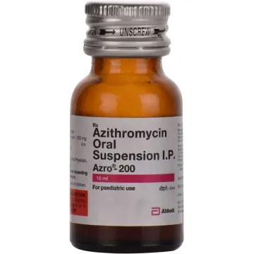 Azro 200mg Oral Suspension 15ml product image