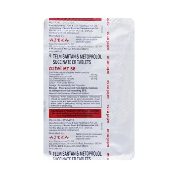 Aztel Mt 40mg/50mg Tablet product image