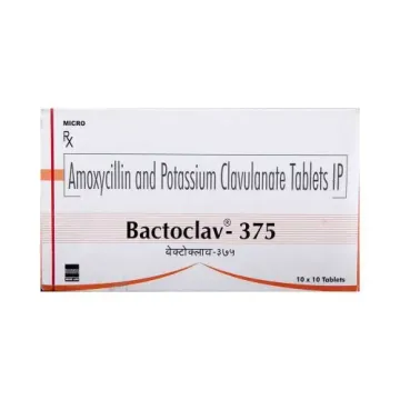 Bactoclav 375 Tablet product image