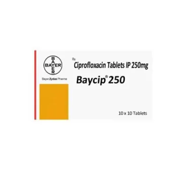 Baycip 250 Tablet product image