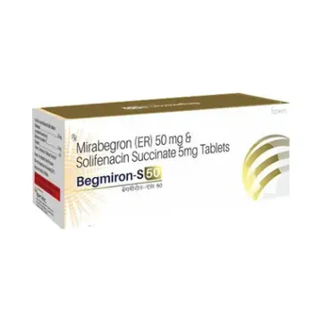 Begmiron-s 50 Tablet Er product image