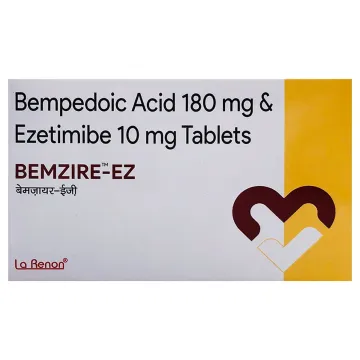 Bemzire Ez 180mg/10mg Tablet product image