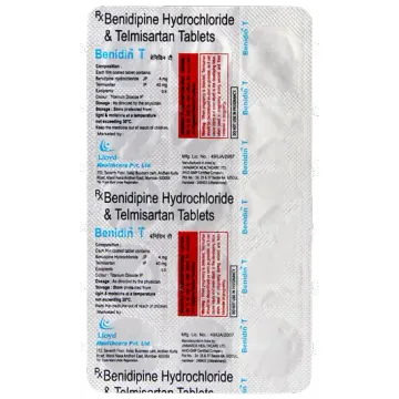 Benidin T Tablet product image