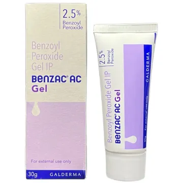 Benzac Ac 2.5% Gel 30gm product image