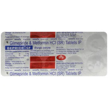 Bepride Sf 1mg/500mg Tablet Sr product image