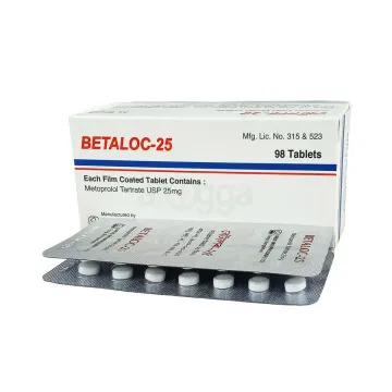 Betaloc 25mg Tablet 30 product image