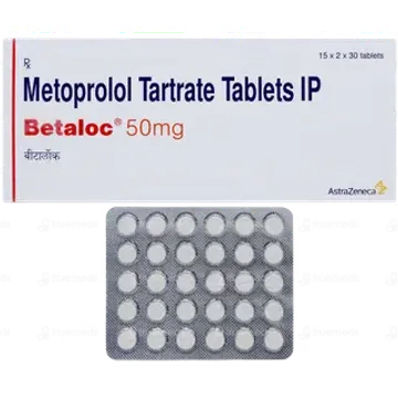 Betaloc 50mg Tablet product image
