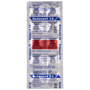 Betavert 16 Tablet product image