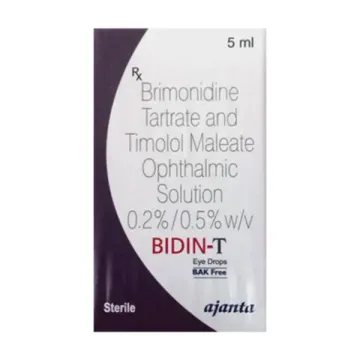 Bidin T Eye Drops Bak Free 5ml product image