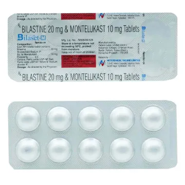 Bilaset M 20mg/10mg Tablet product image