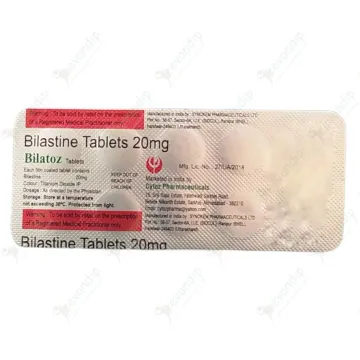 Bilatoz 20 Tablet product image