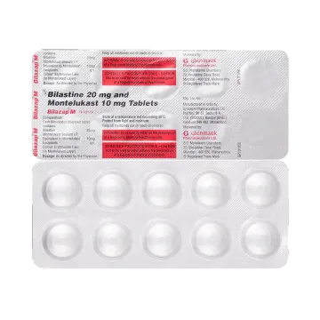 Bilazap M 20mg/10mg Tablet product image