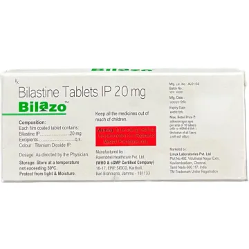 Bilazo 20 Tablet product image