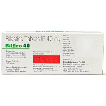 Bilazo 40 Tablet product image