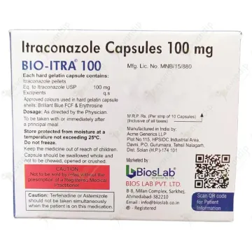 Bio Itra 100mg Capsule product image