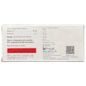 Biobil 20 Tablet product image