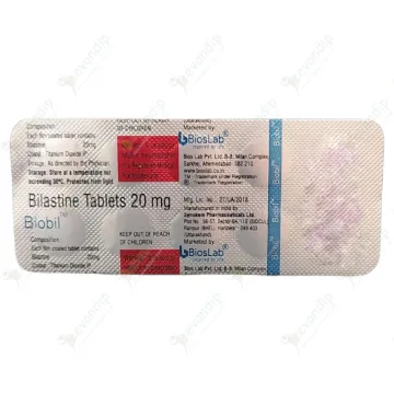 Biobil 20 Tablet product image
