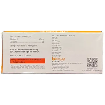 Biobil 40 Tablet product image