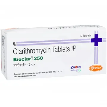 Bioclar 250mg Tablet product image