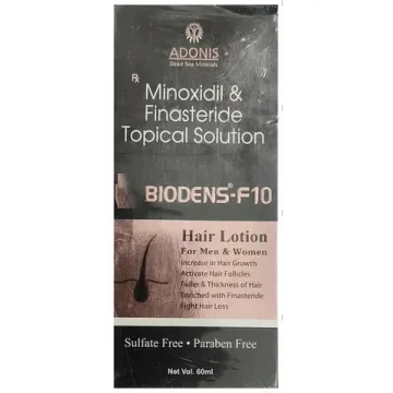 Biodens-f10 Hair Lotion For Men & Women 60ml product image