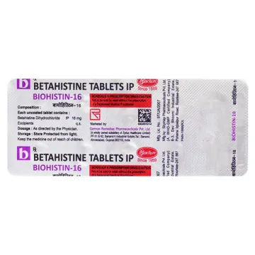 Biohistin 16 Tablet product image