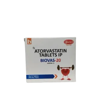 Biovas 20 Mg Tablet product image