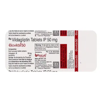 Biovilda 50 Tablet product image