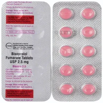 Bisobis 2.5mg Tablet product image